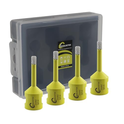 Punte Trapano Diamantate SANLEETEK 100mm - Per Ceramica, Porcellana, Marmo E Granito | Filettatura M14, Brasatura Sotto Vuoto - Foto 11