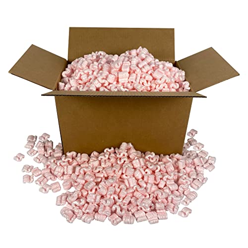Uoffice Anti Static Packing Peanuts - 3.5 Cuft. Industrial Shipping Void Fill #TOP4