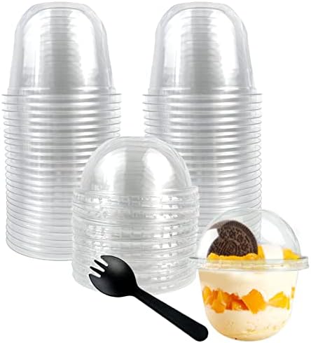 50 Pack Disposable Dessert...