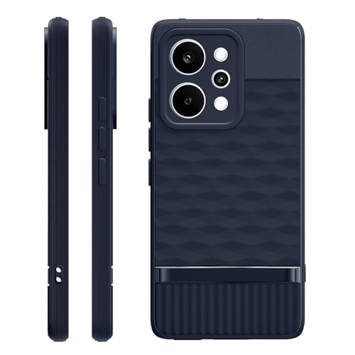 Image of Shockproof Case Compatible with Realme P4 Power 5G | Full Camera Protection | TPU Flexible Back Cover for Realme P4 Power 5G (Steel Blue)