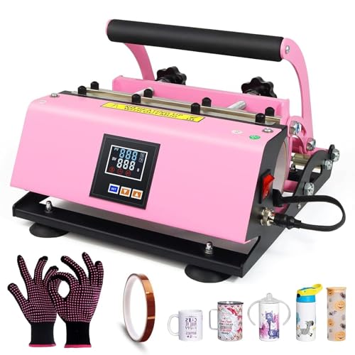 Auto Tumbler Heat Press Machine para vasos 11oz-30oz