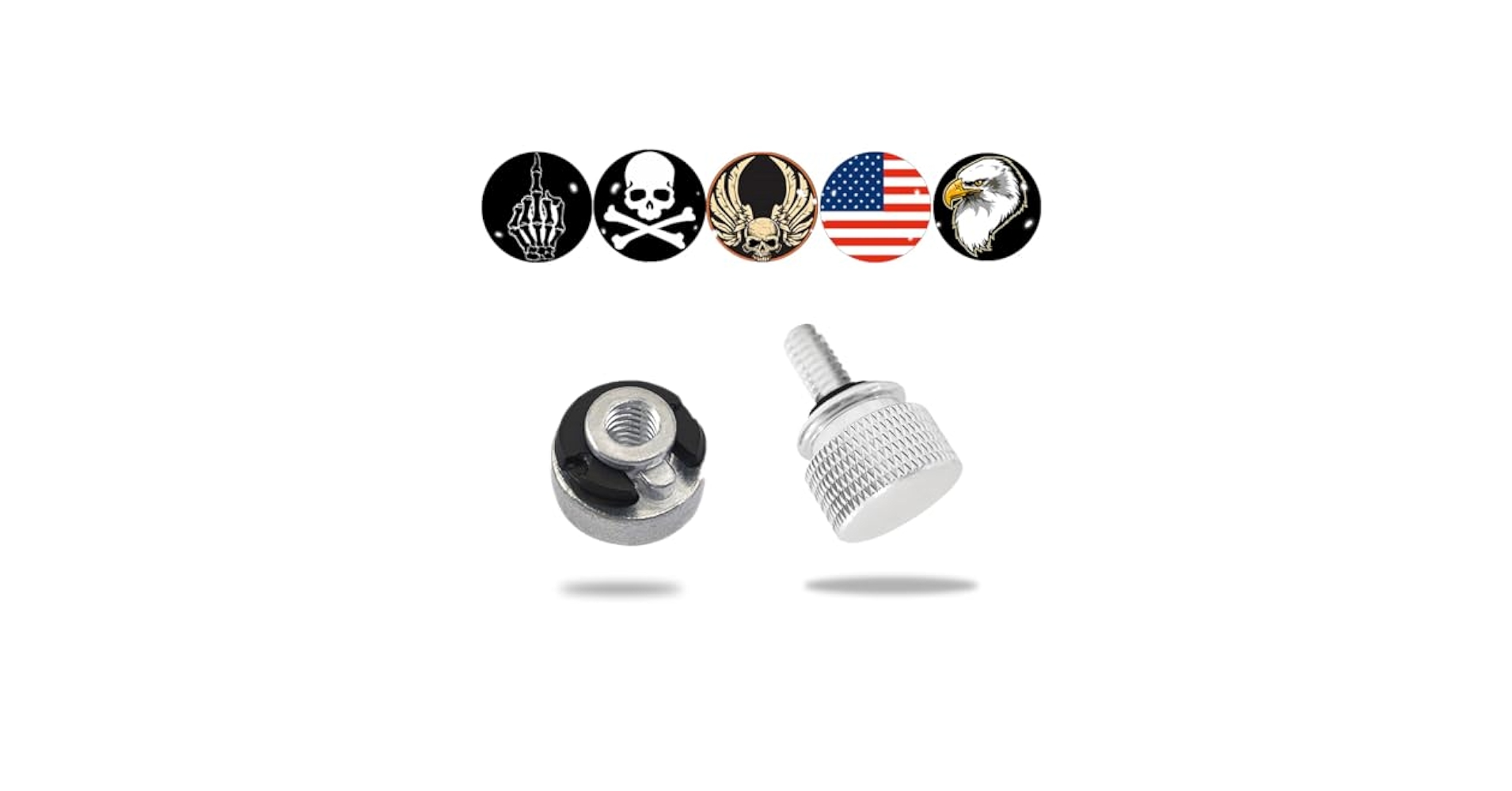 Amazon.com: MOJINLI Stainless Seat Bolt Screw Bolt Kit, 1/4