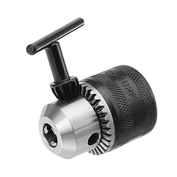 SINAL 1.5-10mm Keyed Drill Chuck 3/8 Inch 24 UNF Thread Mount Drill Chuck Adapter