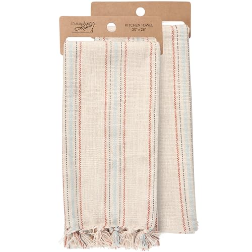 Primitives by Kathy Ticking Stripe Kitchen Towel