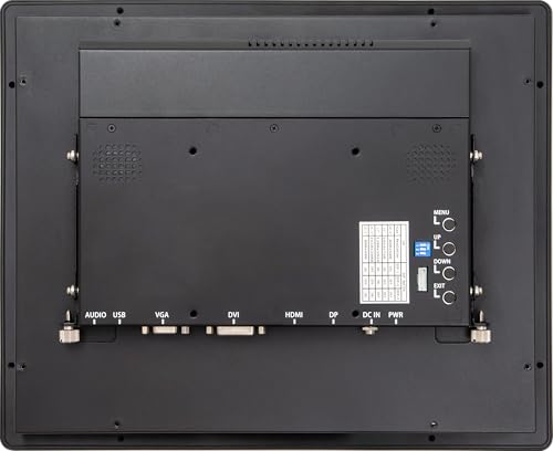 Image of 15 inch Industrial Touch Monitor, Capacitive, Panel or VESA nount, 1000 Nits High Brightness LCD, IP65, MON1015APHv2