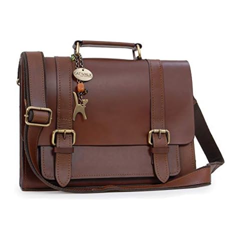 Catwalk Collection Canterbury Leather Messenger Bag Cover