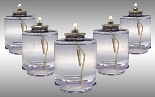 Hyoola Oil Candles - 50 Hour Liquid Candles - Disposable Liquid Paraffin Tea Lights - 48 Pack - For Restaurant Tables And Emergency Candles #TOP4