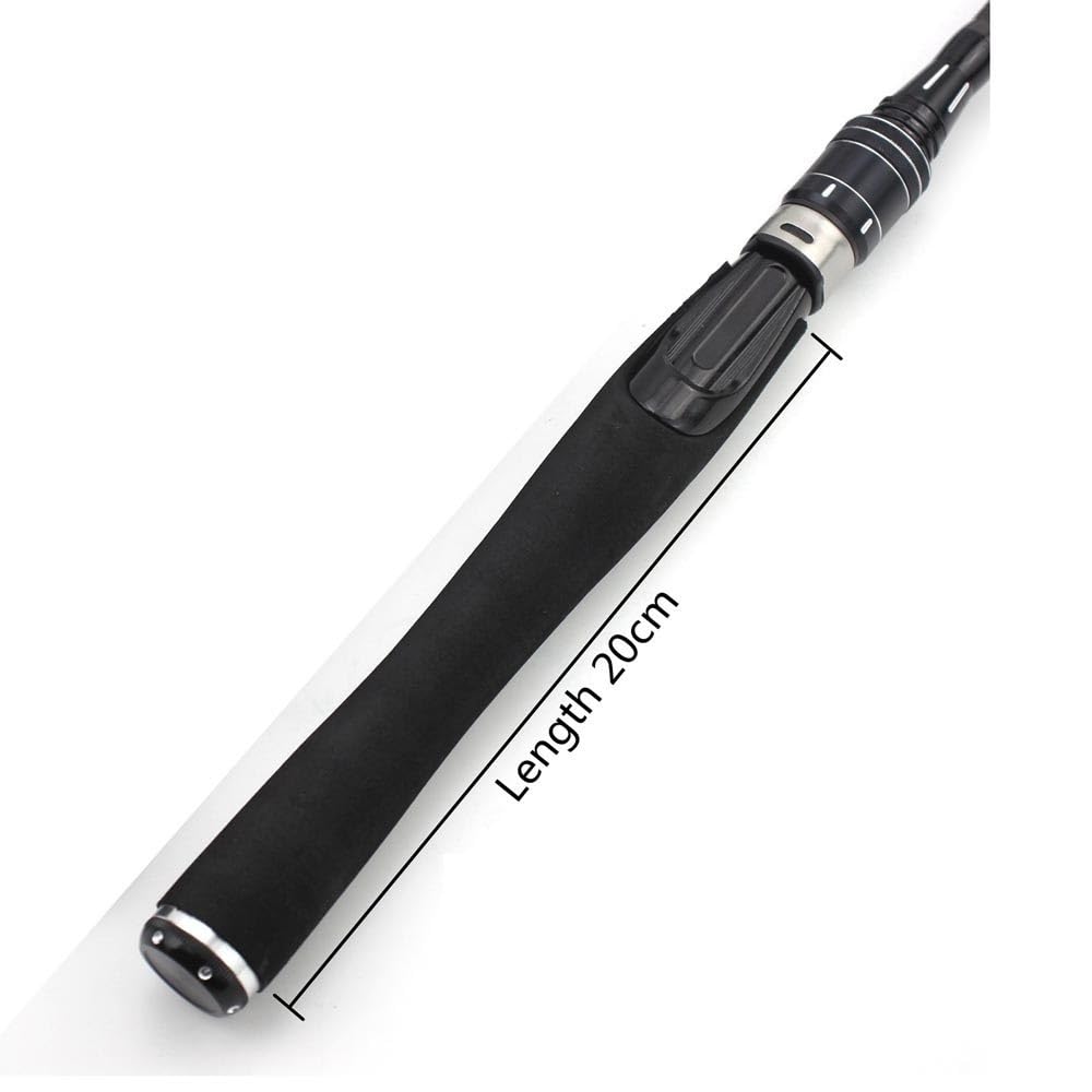 Wędka 180cm Ultralekka teleskopowa wędka UL Power Waga przynęty 1-5g Złów małą rybę wędka Sprzęt wędkarski Wędka(180cm)