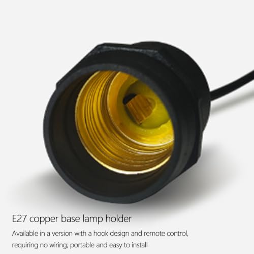 Lámpara de araña creativa E27 con mando para techos de salones y cocinas 4