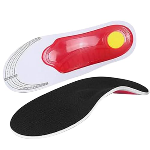 Plantillas ortopédicas para zapatos, plantillas de soporte para el arco del pie, plantillas ortopédicas transpirables para corrección de postura para mujer, hombre