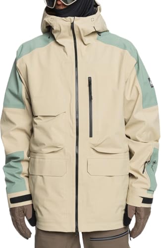 Quiksilver Pro S Carlson Gore TEX Chaqueta 2025 de sarga