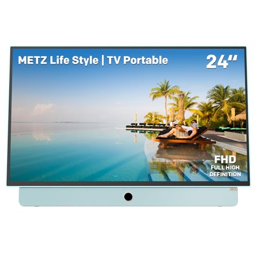 Metz 24 Zoll (61 cm) tragbarer Fernseher