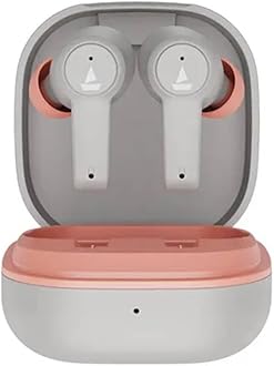 boAt Airdopes 411ANC in Ear TWS Earbuds with Active NoiseCancellation, Upto 17.5 Hours Playback and ASAP Charge(Grey Hurricane)