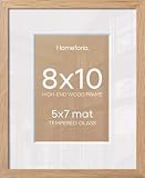 Homeforia 8×10 Natural Oak Picture Frame