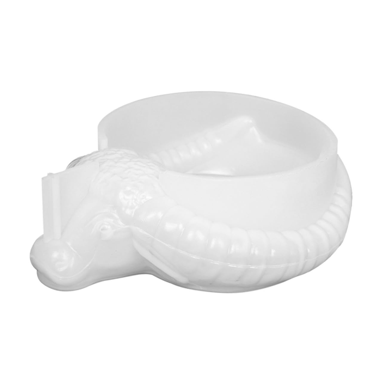 Moule époxy tête de vache en silicone blanc facile à démouler
