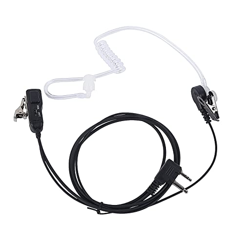 Pdflie AVPH3 Surveillance Earpiece with VOX PTT Headset with Mic for Midland Walkie Talkie GXT1000VP4 lxt600vp4 t71 t71vp3 ltx600pa lxt500pa LXT600 GXT1000 LXT GXT GMRS FRS Handheld Radios