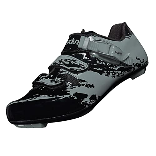 Image of Men Road Cycling Shoes Bike Bicycle Biking Shoe Sneaker Wide Feet Gray 44| Men| & Covers | |Sporting Goods