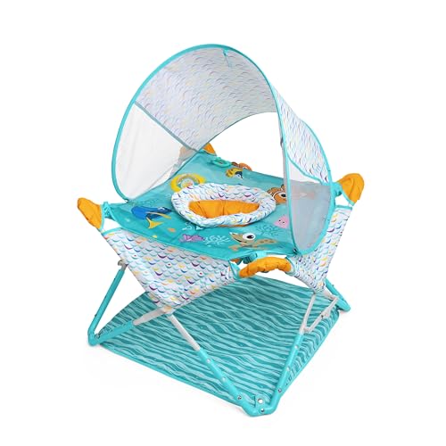 Image of Bright Starts Disney Baby Finding Nemo Pop 'N Jump Foldable Activity Center, Indoor/Outdoor, Unisex, 6 Months+