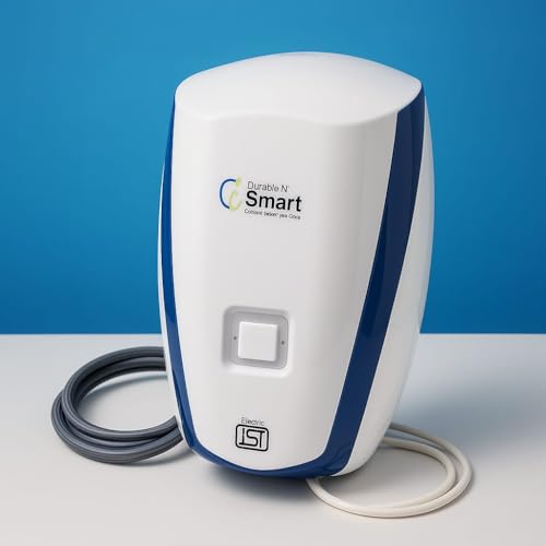 Instant Kitchen Geyser 3 Litre, 3000W - Vertical Sink Water Heater for Washing Dishes, ISI Certified, Compact & Rust Proof, Easy Installation Under...