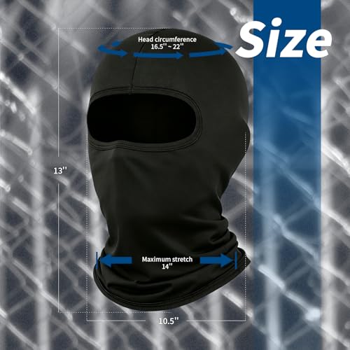 Image of LONGKING Balaclava Face Mask for Men and Women - Skiing, Snowboarding, Motorcycle, UV Protection & Wind Protection