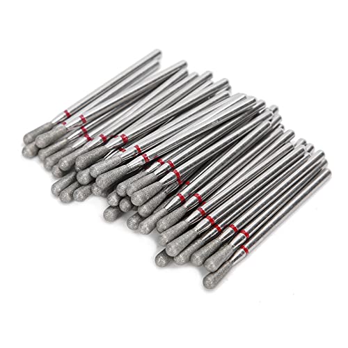 50 piezas brocas para taladro de uñas acrílico miniatura 4