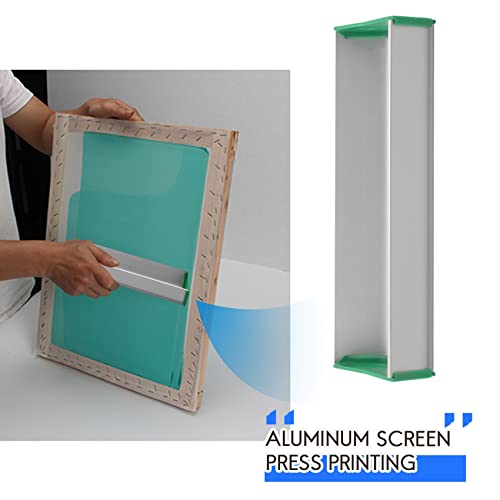 NISHZHU 1PC Aluminiumlegierung 8 Fuss (20CM) Emulsion Scoop Coater Druckmaschine