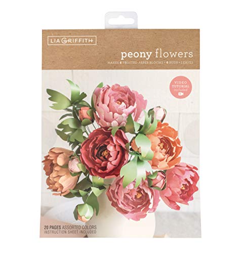 Lia Griffith Paper Stack 8.5"X11" 24/Pkg-Peony Cover