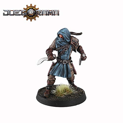 The Adventurers Miniatura Asesino 32mm (Miniatura de Resina...
