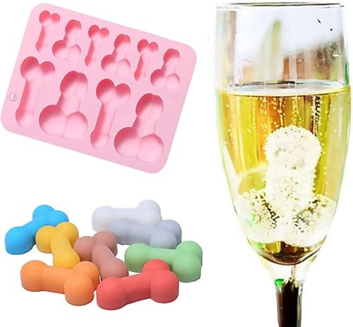 Molde para Cubos de Hielo de Silicona divertido S7 miniatura 2