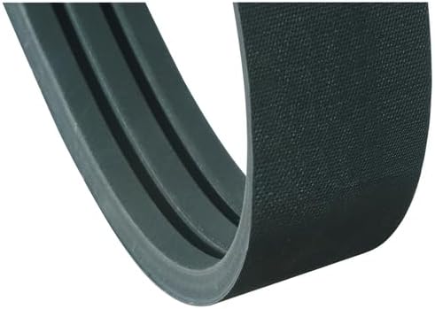 Image of the All States Straw Chopper Belt, showing its multi-ribbed, black Aramid cord construction.