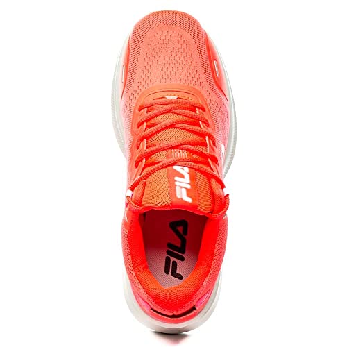 Tênis Fila Lancer W, Feminino, Coral/Branco/Prata, 37