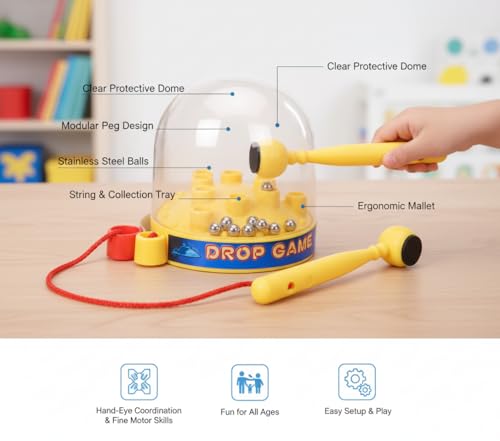 Image of Asian Sharp Shooter Magnetic Ball Toy for Kids - Educational Focus & Coordination Game | Indoor Magnetic Target Shooting Toy for Boys & Girls Age 3-7 | Fun Skill-Building Hand-Eye Training