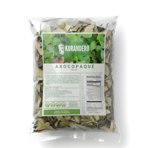 KURANDERO Axocopaque Herbal Tea, 4 oz, Caffeine-Free, Vegan