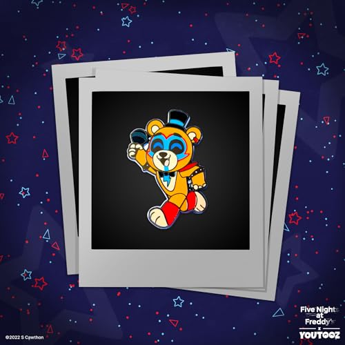Image of Youtooz Five Nights At Freddy's Pin, Official Licensed FNAF Pins, Collectors FNAF Pin Collection Includes Pin By Youtooz Five Nights At Freddy's Collection