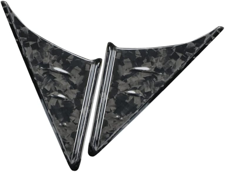 Miniatura 4 de JSWAN - Cubierta de fibra de carbono para espejo retrovisor con pilar A para GR Supra A90 2019-2023 ventana lateral con pilar A (forja brillante)