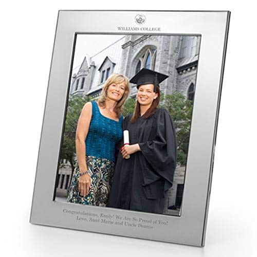 M. LA HART Williams College Polished Pewter 8x10 Picture Frame