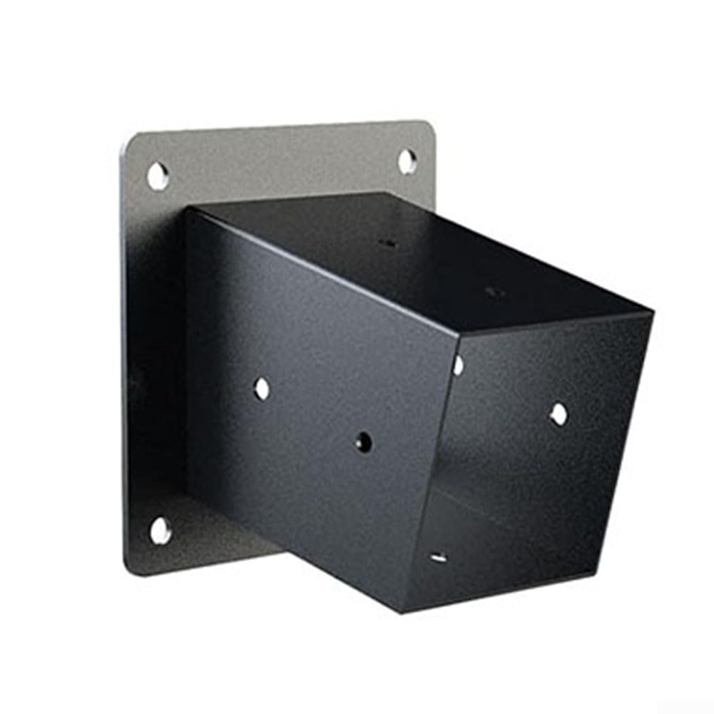 Kit de soporte de pared ajustable para postes de madera, ideal para estructuras al aire libre y fácil instalación