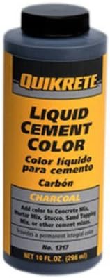 10 oz. Carbón líquido cemento color carbón