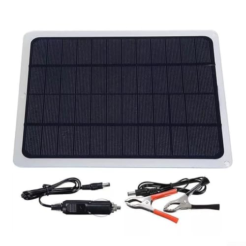Zoegneer Langlebige Batterielebensdauer 20 W Solarpanel 12 V Erhaltungsladegerät für Fahrzeuge