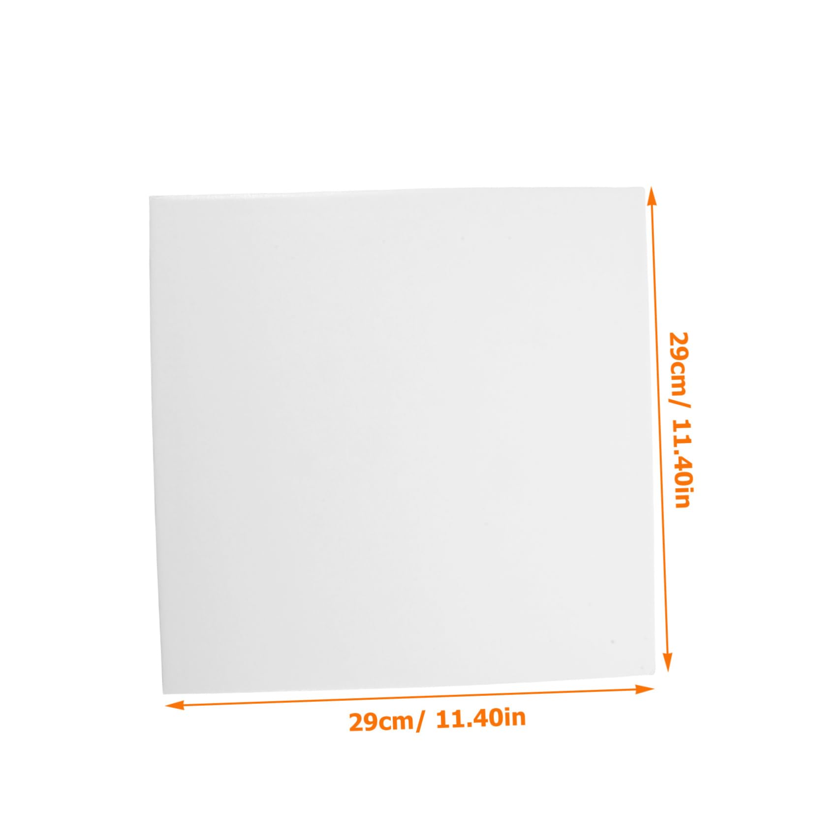 GRIRIW 4pcs Square Cake Boards Thickened Cake Drums for Birthday Wedding and Party Display for Cupcakes Pastries and Desserts