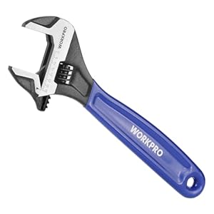 Clé à Molette WORKPRO à Grande Ouverture 35 mm