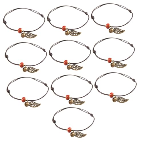 AKOOSY - AKOOSY 10 pièces Bracelet Cheville Femme Boho Style Bohème Vintage Perles Multicolores et Léger Cadeau Femme Couleur Aléatoire Couleur Aléatoire