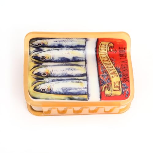 Personalized Acetate Sardinas Hair Claw Clip for Women Girls Thick Hair Imitation Food Holiday Gift for Chef 1 Piece