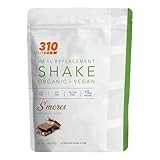 Vegan Organic Plant Protein Powder and Meal Replacement Shake - By 310 Nutrition - Gluten, Dairy and...