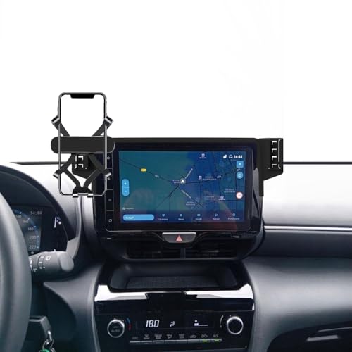 GXQKHFA Mobiele telefoonhouder voor de auto, compatibel met 2021-2024 Toyota Yaris Cross mobiele telefoonhouder accessoires (voor 2021-2024 Yaris Cross-9 inch)