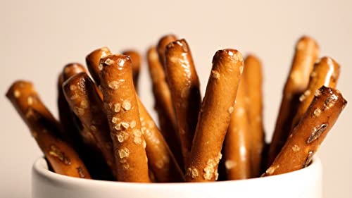 Lajkonik - Paluszki Salty Sticks 200g (Pack of 12) - Salted Baked Savoury Snacks - Pretzel Treats - Multipack