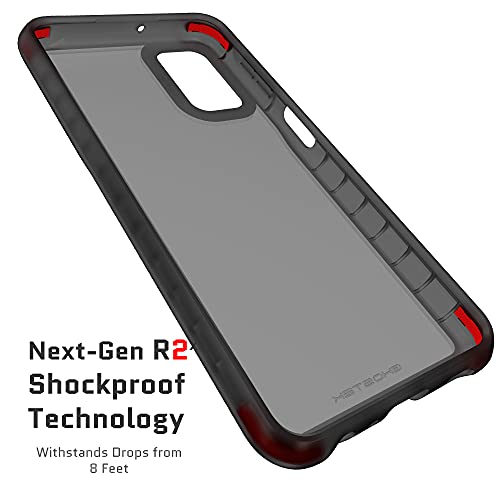 Image of Ghostek COVERT Galaxy A32 5G Case with Clear Slim Fit Design and Anti-Slip Grip Bumper Premium Shockproof Protection Thin Protective Phone Covers Designed for 2021 Samsung Galaxy A32 5G (6.5 inch) (Smoke)
