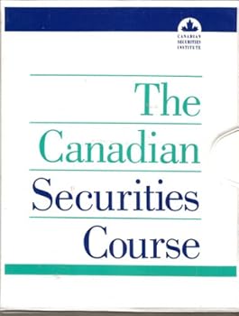 Vinyl Bound The Canadian Securities Course (3 Volume Set) Book