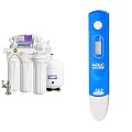 APEC Water Systems Top Tier Supreme Certified Alkaline Mineral pH+ High Flow & TDSMETER Water Quality TDS Meter Tester, 0 to 1999 Measurement Range for Better Accuracy, 1 ppm Resolution