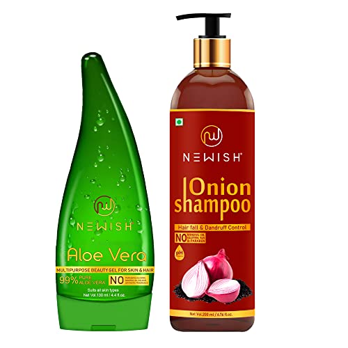 Newish Hair Care Combo (Aloe Gel & Shampoo)